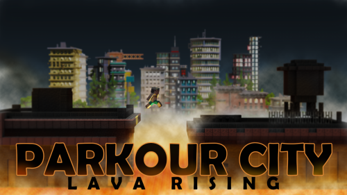 Parkour City Lava Rising
